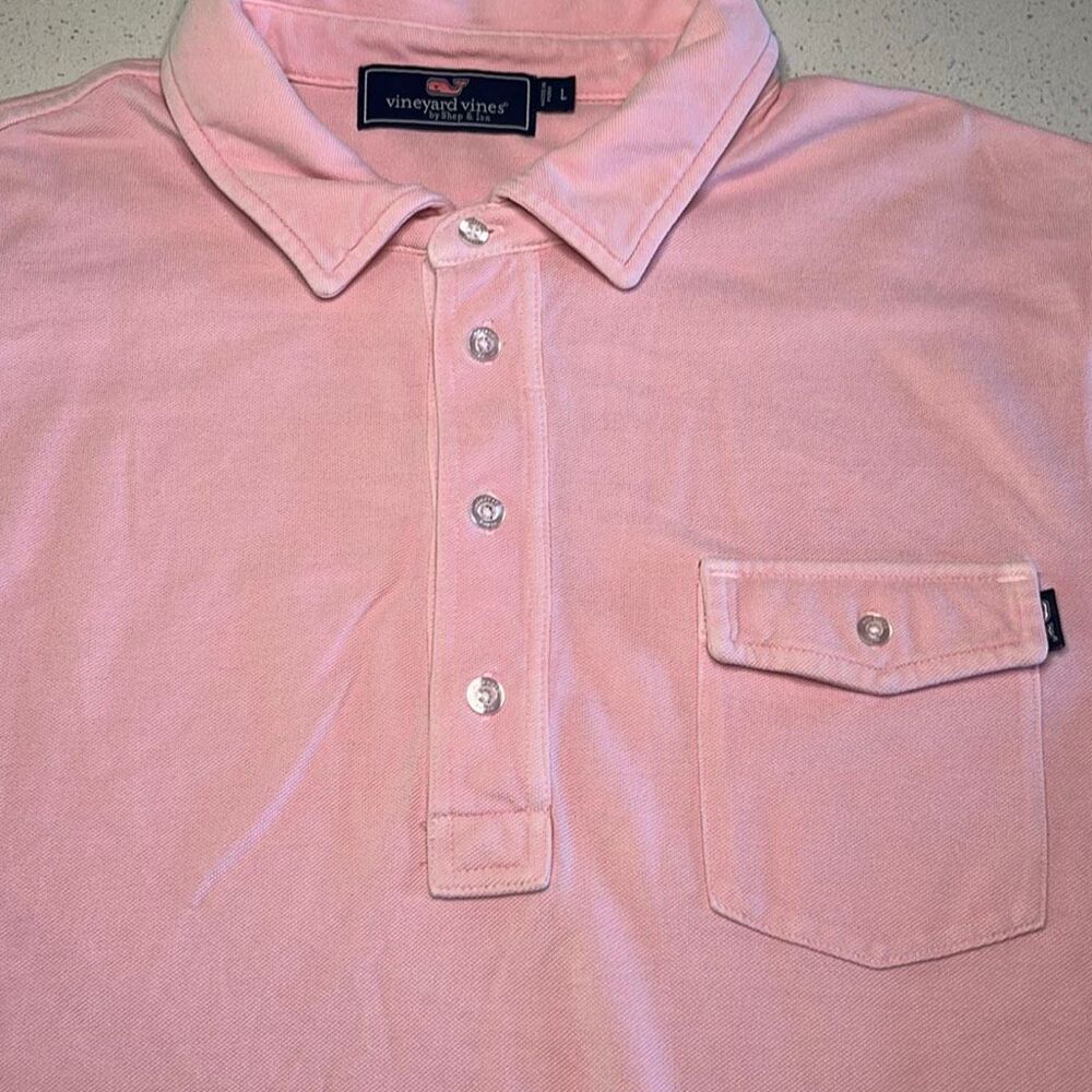 Vineyard Vines Single Pocket Pima Cotton Polo Mens Large